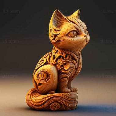 3D модель Сококе кіт (STL)